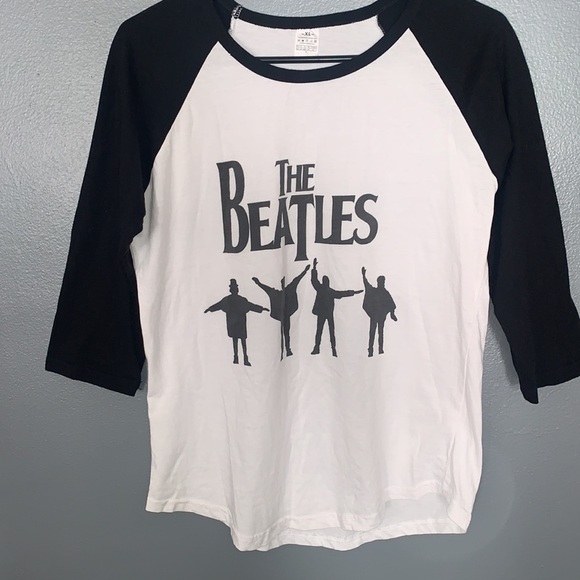 Tops - The Beatles half sleeve T-shirt . Petite XL size.
